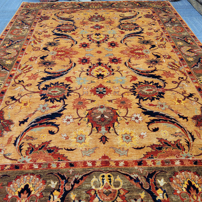 Afghan Oushak Size 10 X 13.3