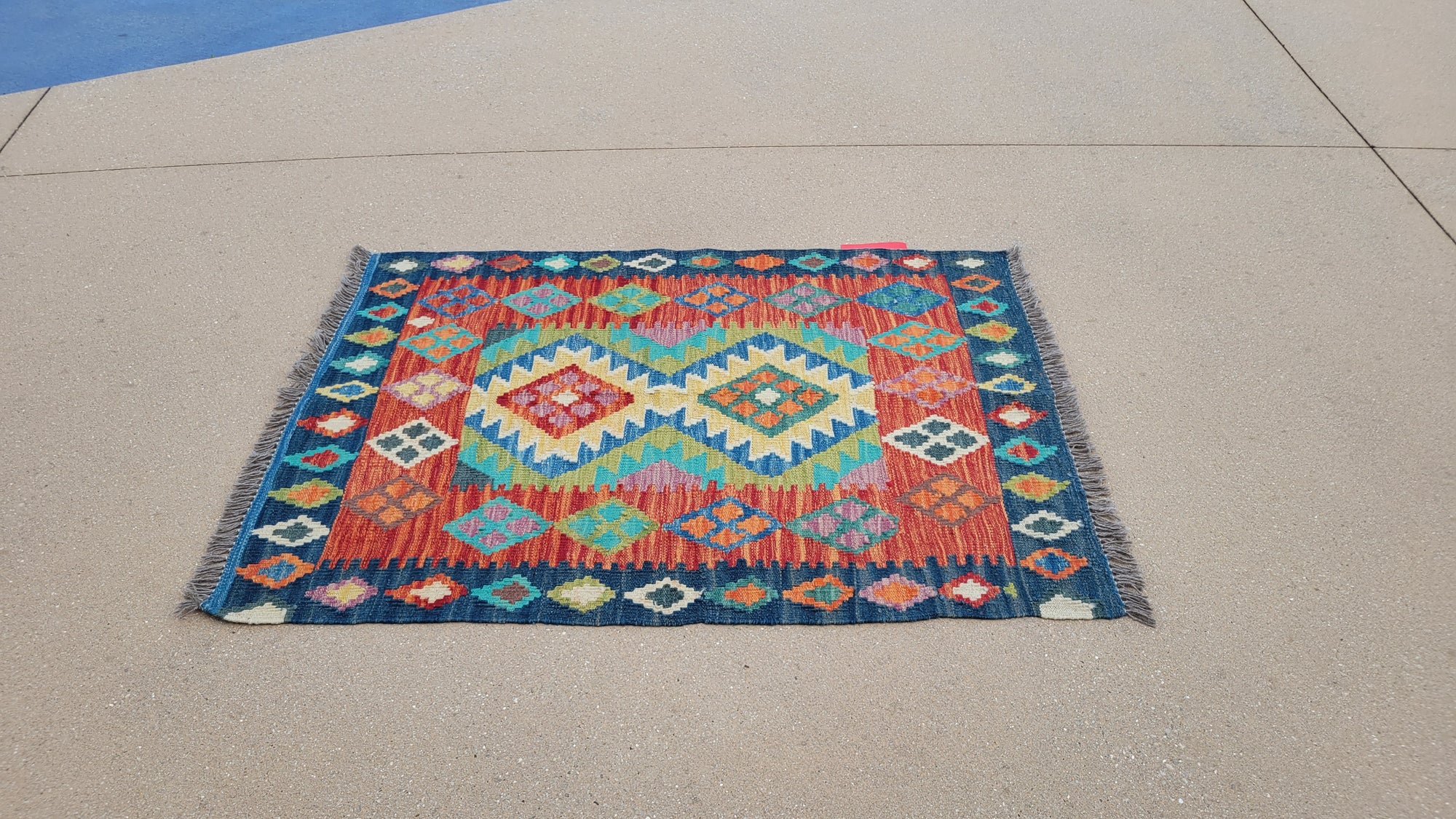 AFGHAN KILIM 2.10 X 3.10