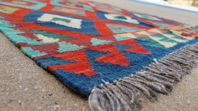 AFGHAN KILIM 2.7 X 4