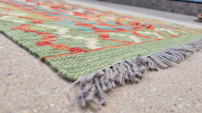 AFGHAN KILIM 2.9 X 4