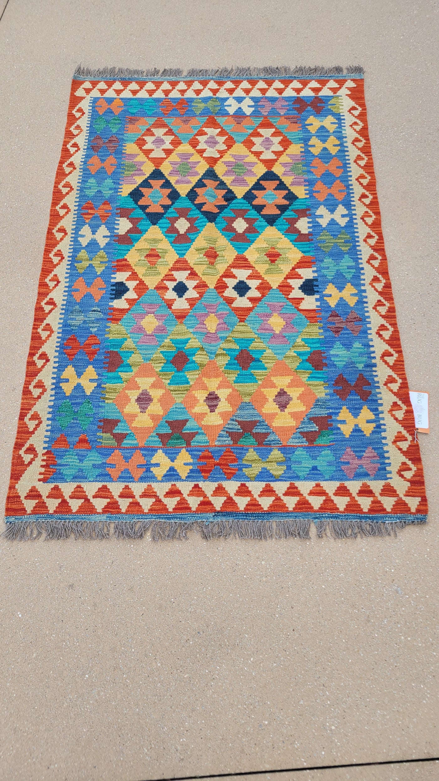AFGHAN KILIM 2.5 X 5.3
