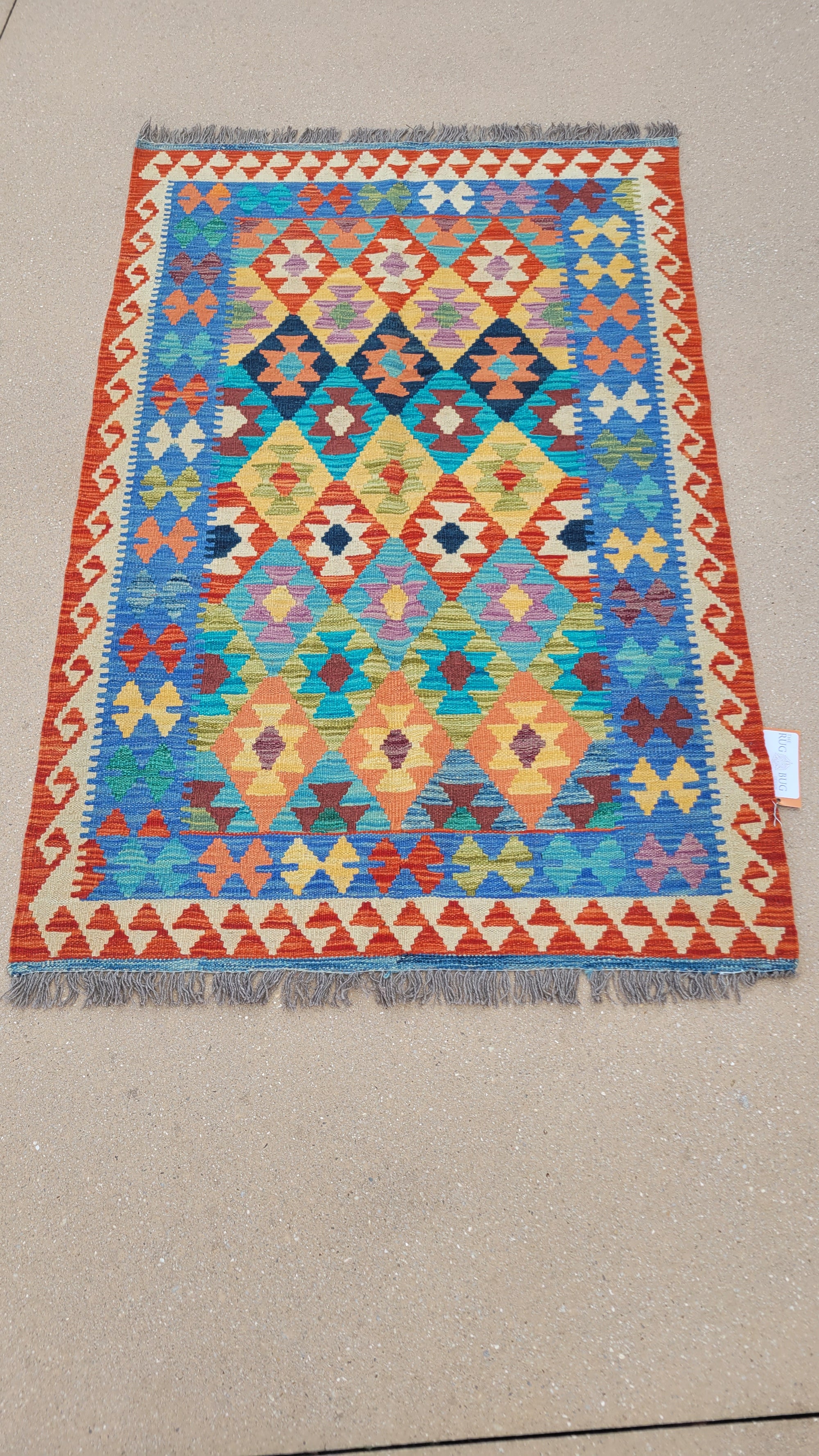 AFGHAN KILIM 2.5 X 5.3