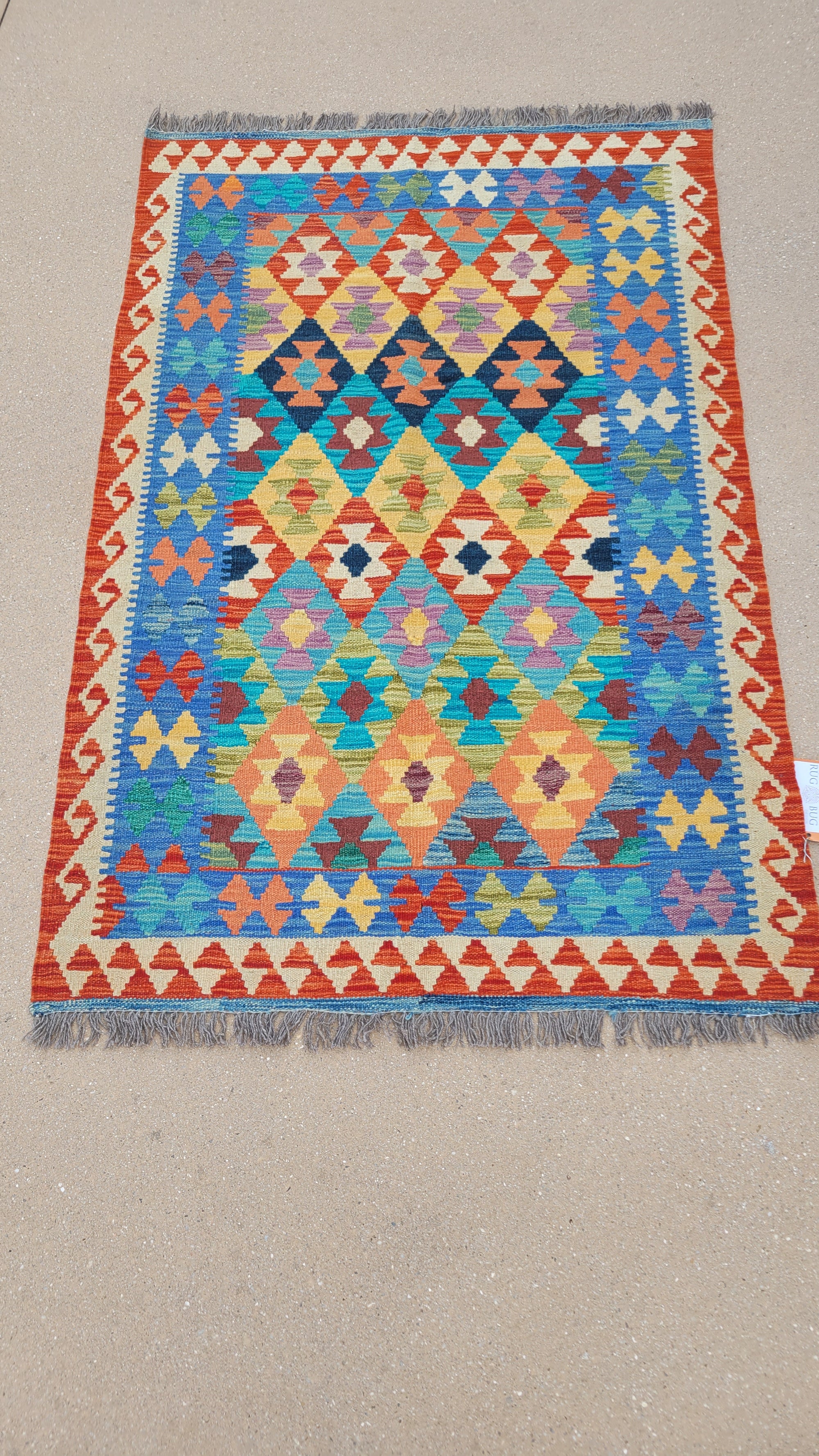 AFGHAN KILIM 2.5 X 5.3