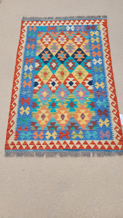 AFGHAN KILIM 2.5 X 5.3