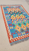 AFGHAN KILIM 2.5 X 5.3