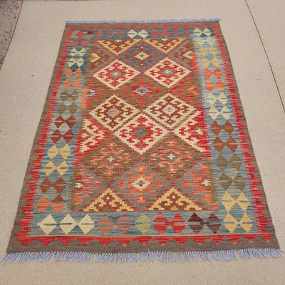 AFGHAN KILIM 4 X 5.6