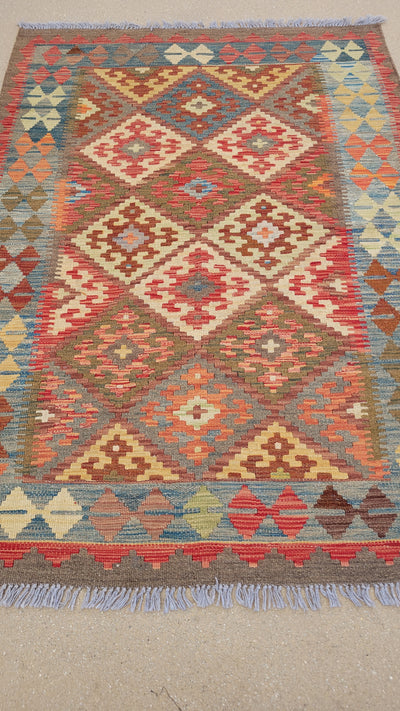 AFGHAN KILIM 4 X 5.6