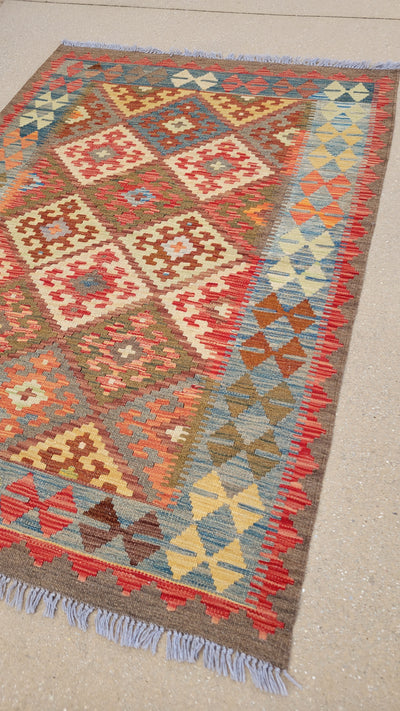 AFGHAN KILIM 4 X 5.6