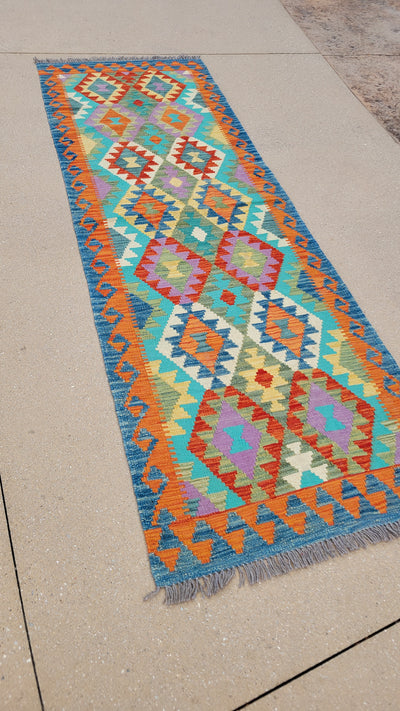 AFGHAN KILIM 2.8 X 8