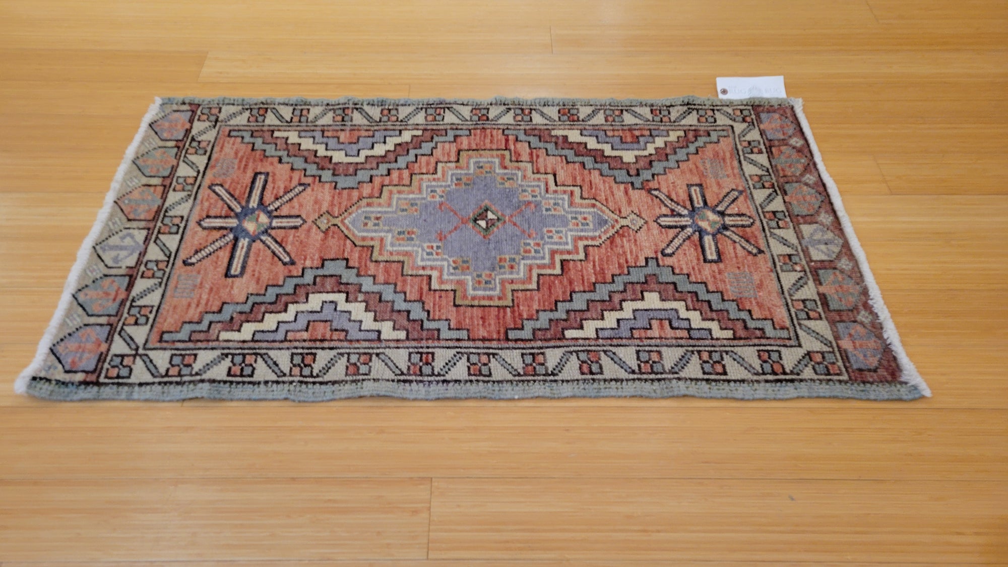 VINTAGE TURKISH OUSHAK 2X3.8