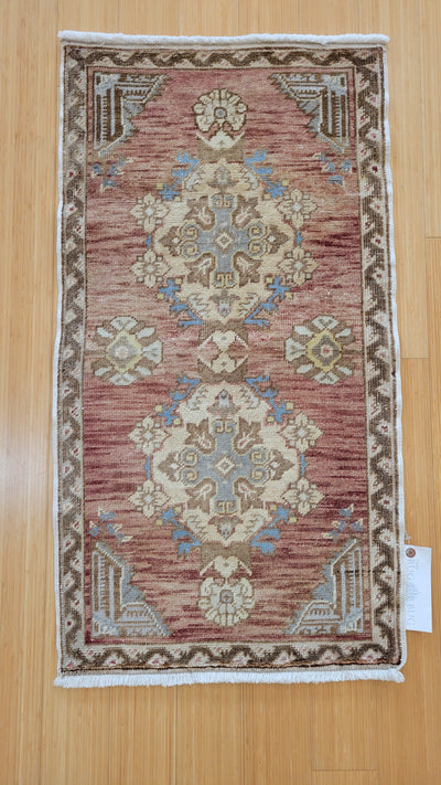 Vintage Turkish Oushak 1.8X3.2