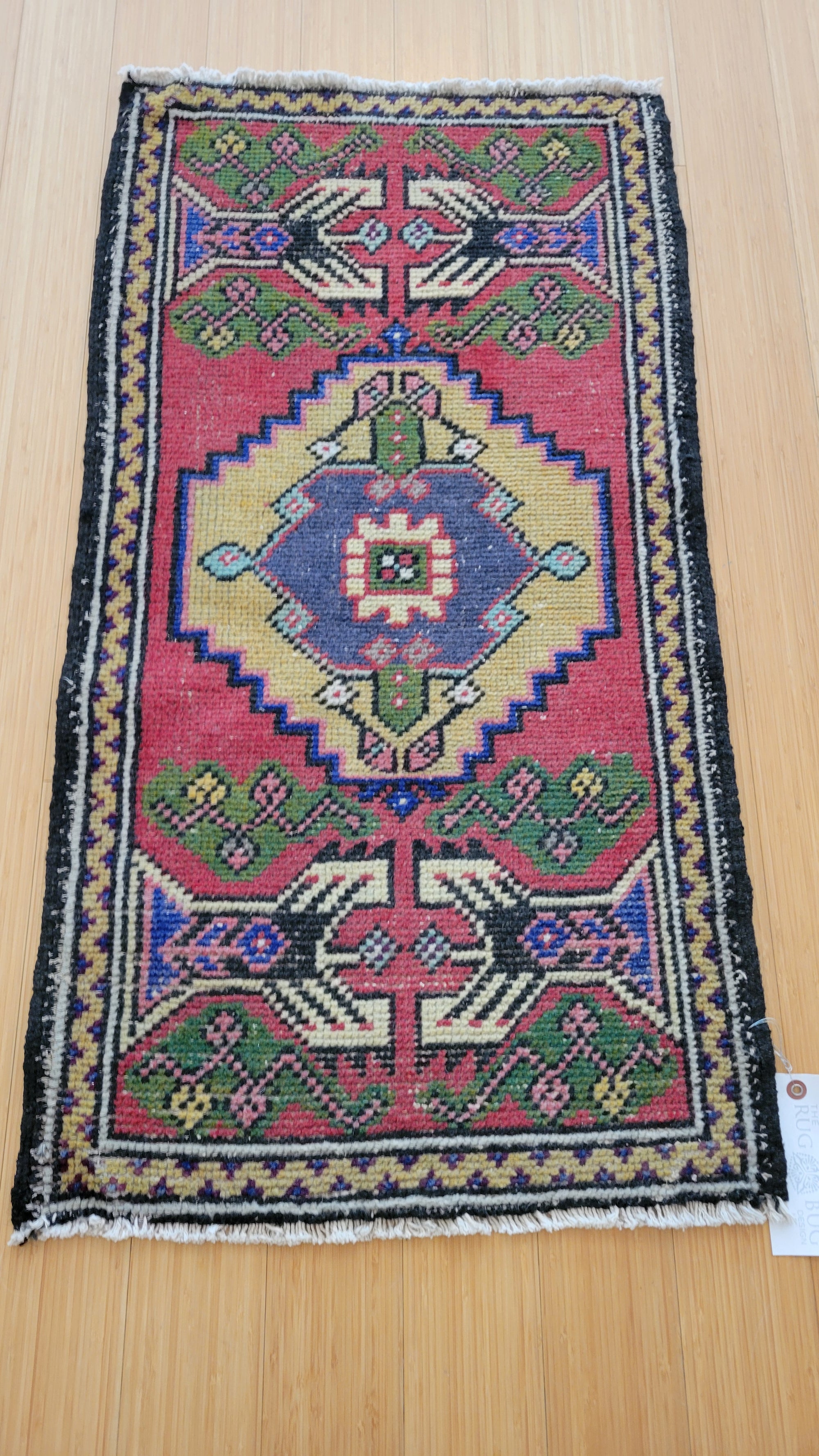 TWINS - Vintage Turkish Oushak    1.9X3.5