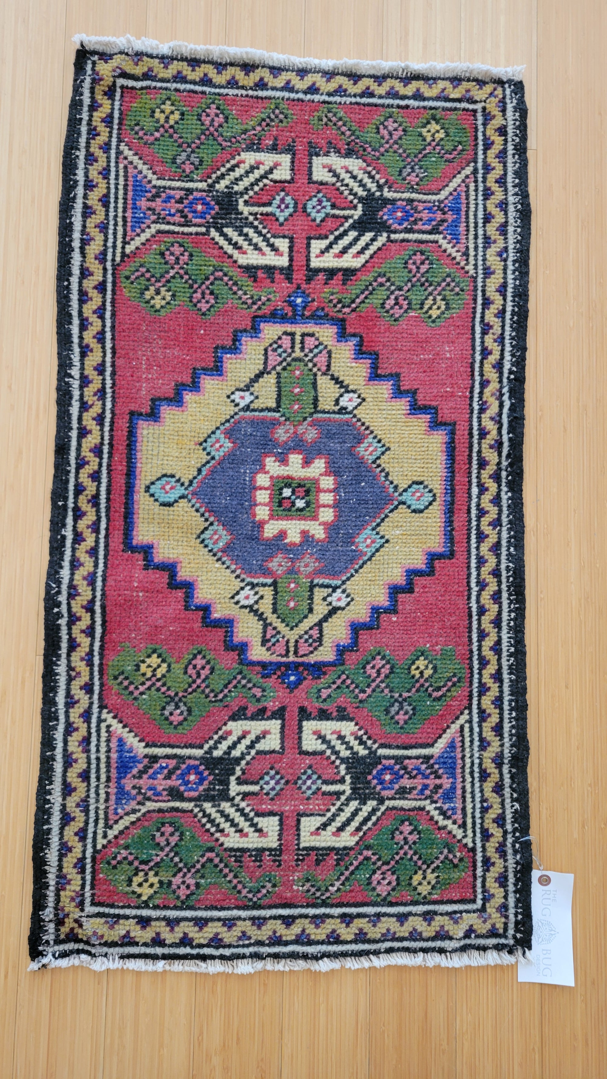 TWINS - Vintage Turkish Oushak    1.9X3.5