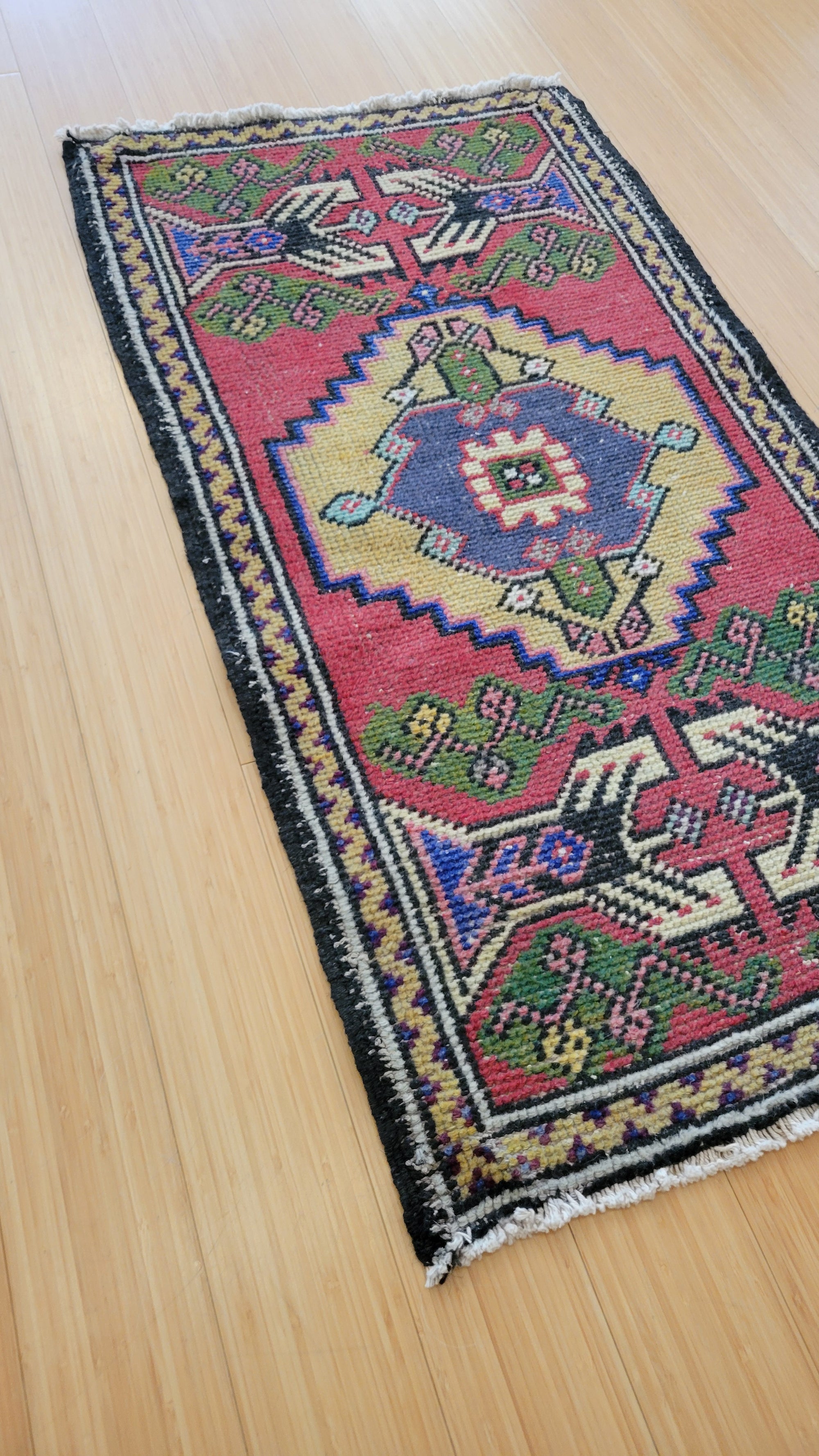 TWINS - Vintage Turkish Oushak    1.9X3.5