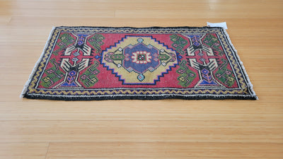 Vintage Turkish Oushak    1.9X3.5