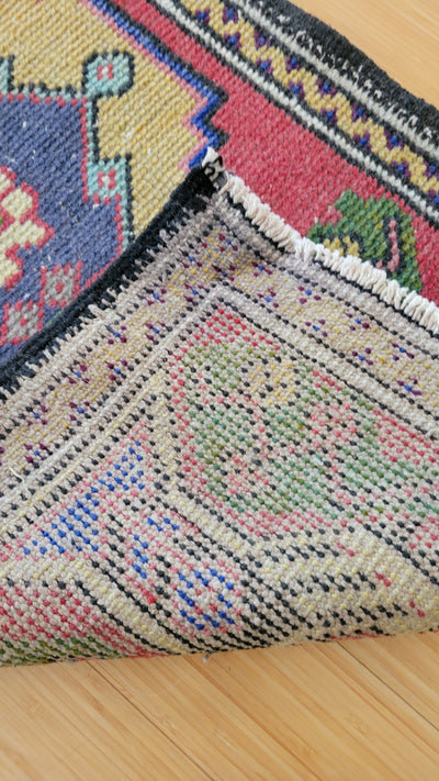 Vintage Turkish Oushak    1.9X3.5