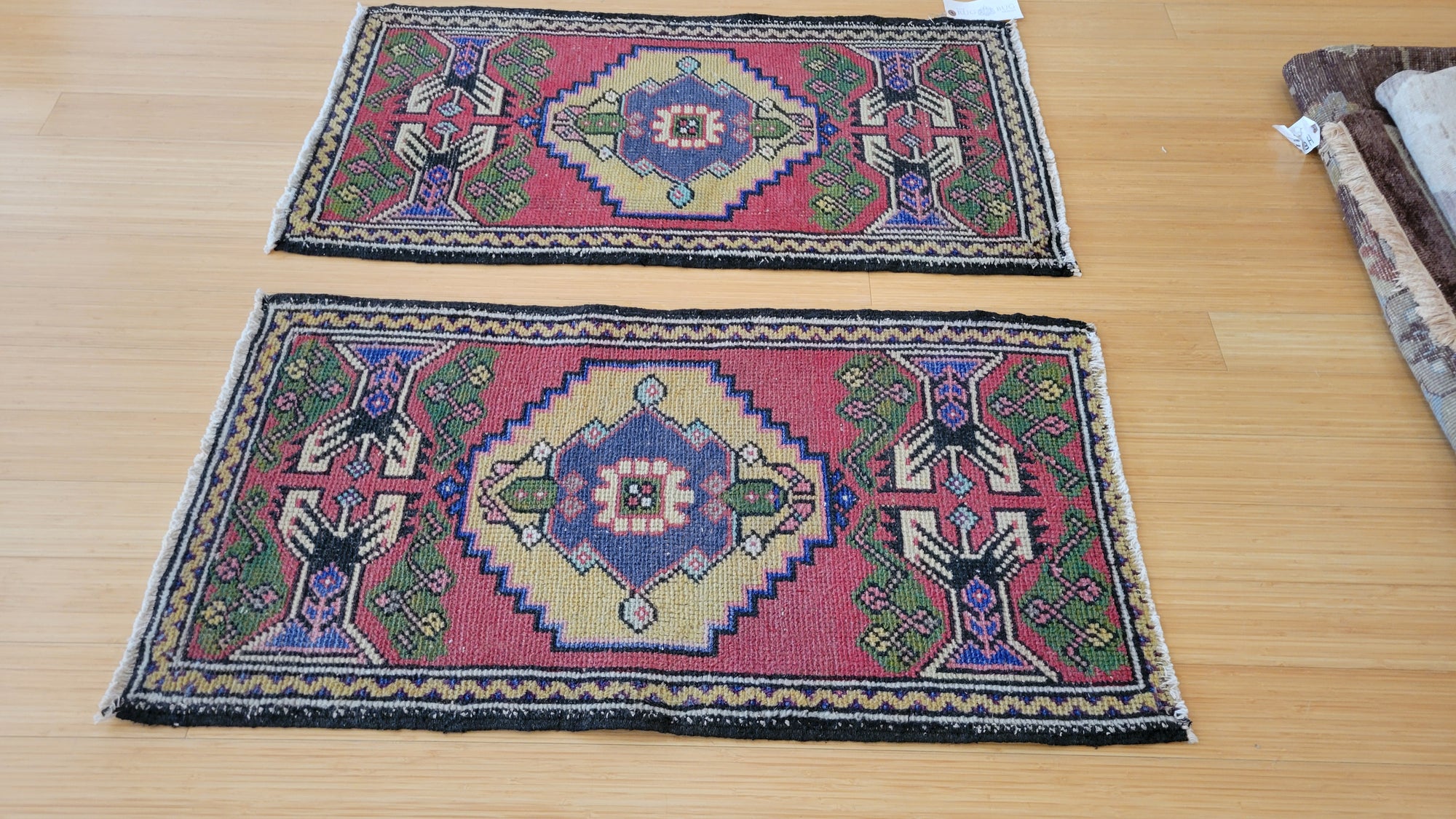 TWINS - Vintage Turkish Oushak    1.9X3.5