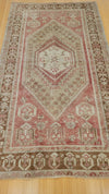 Vintage Turkish Oushak    3.7 X 6.5