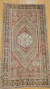 Vintage Turkish Oushak    3.7 X 6.5