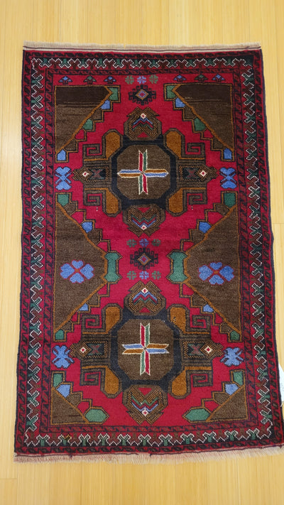 Afghan Tribal Baluchi 2.9 X 4.4