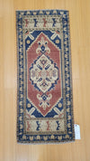 VINTAGE TURKISH OUSHAK 1.7X3.10