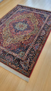 VINTAGE KARASTAN MEDALLION KIRMAN 4.3X6