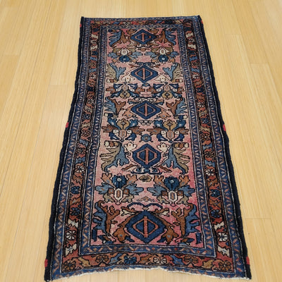 Vintage Persian Hamadan 2.5X4.9