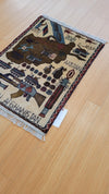 AFGHAN WAR RUG 2X2.9