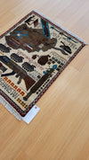 AFGHAN WAR RUG 2X2.7