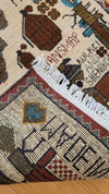 AFGHAN WAR RUG 2X2.7