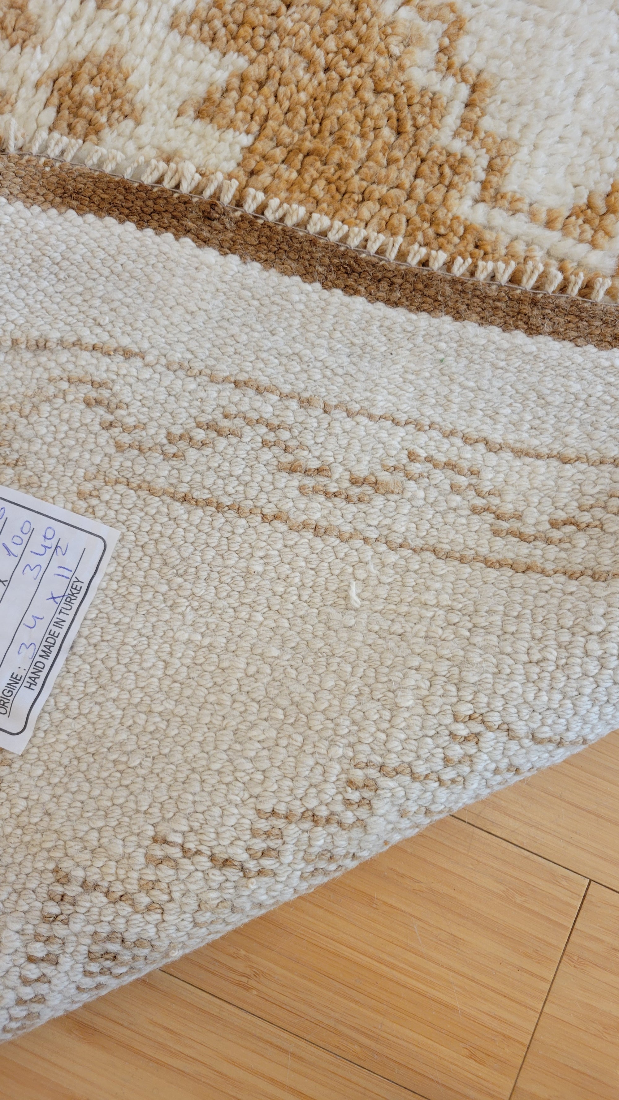 Vintage Turkish Herki 3.4 X 11.2