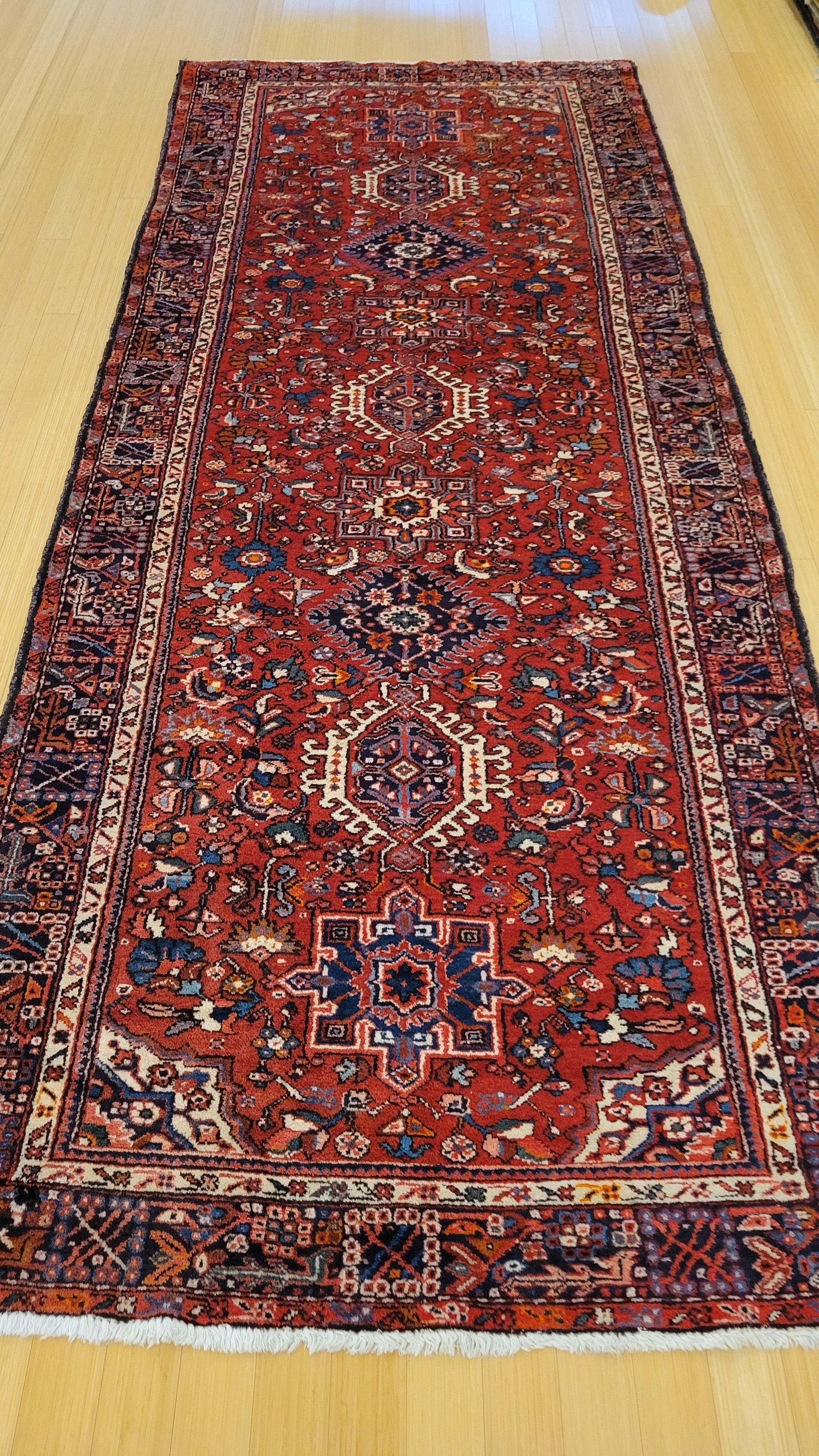 Vintage Persian Karaja 5.1 X 13