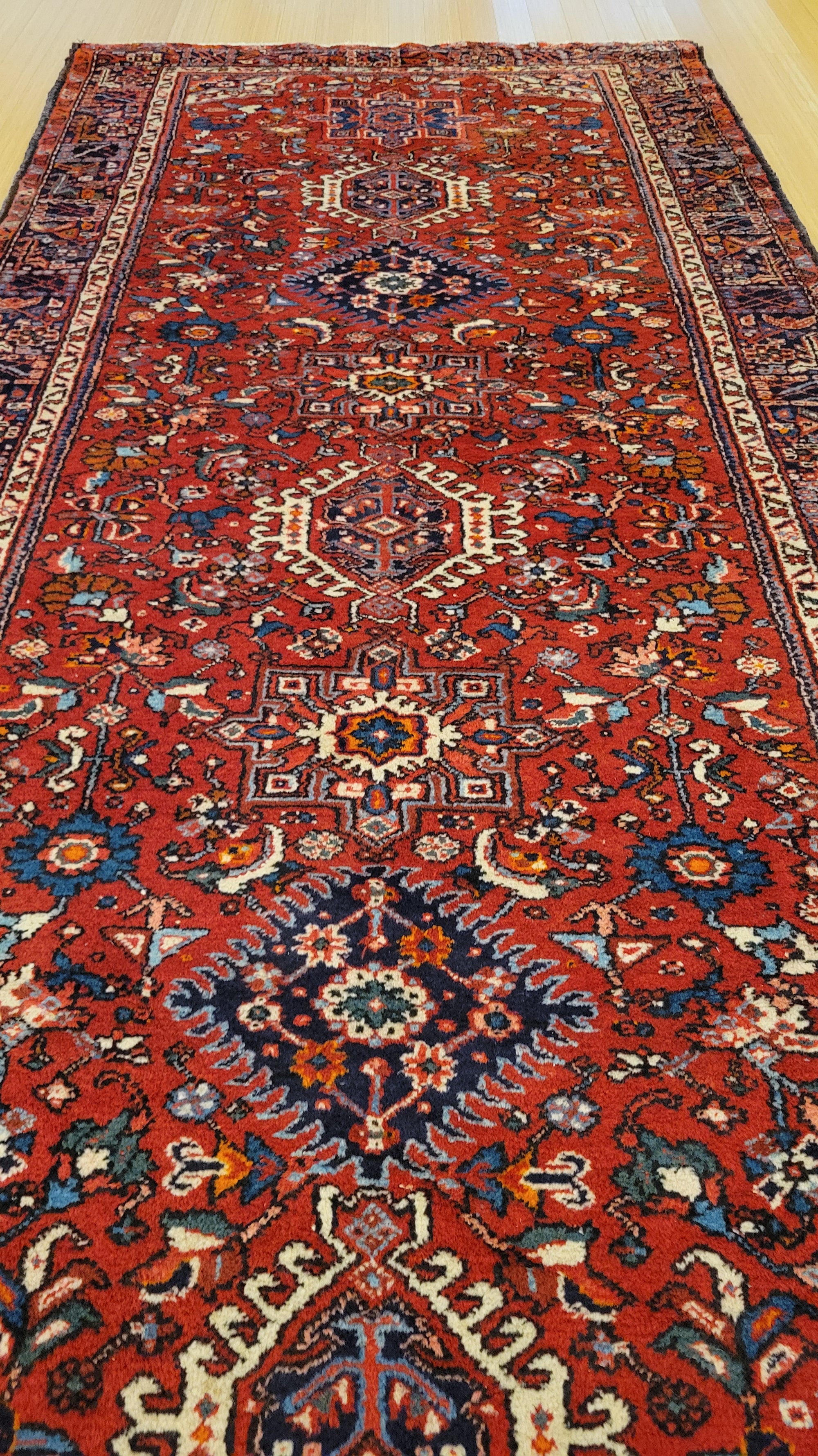 Vintage Persian Karaja 5.1 X 13