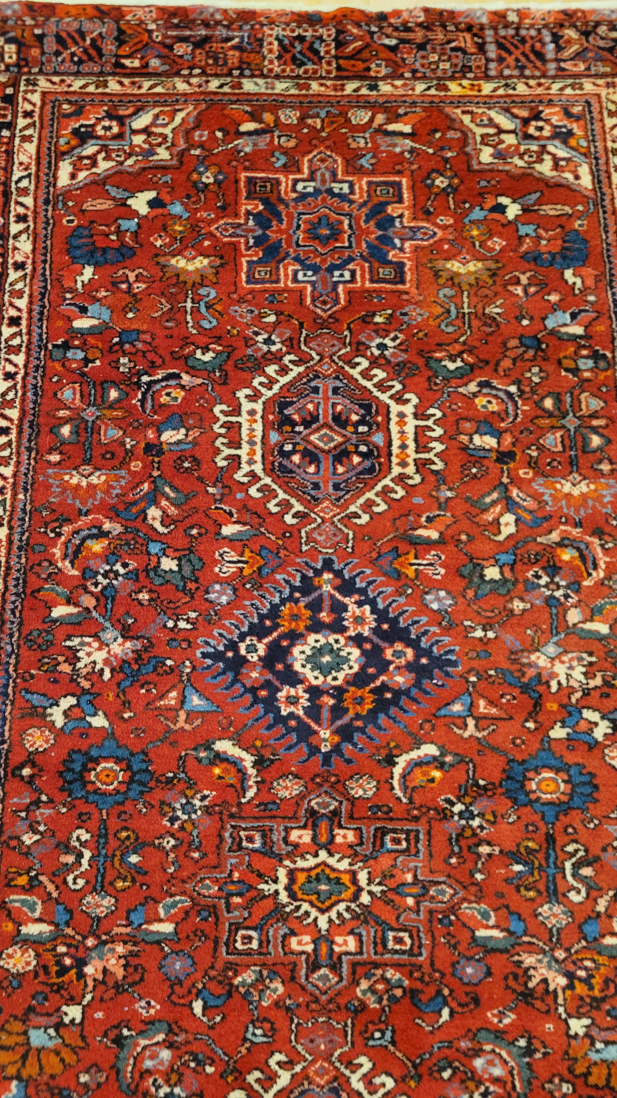 Vintage Persian Karaja 5.1 X 13