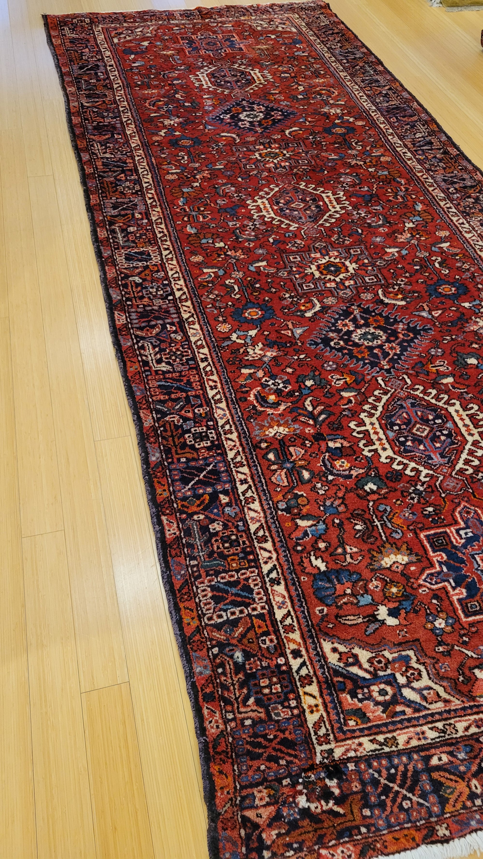 Vintage Persian Karaja 5.1 X 13