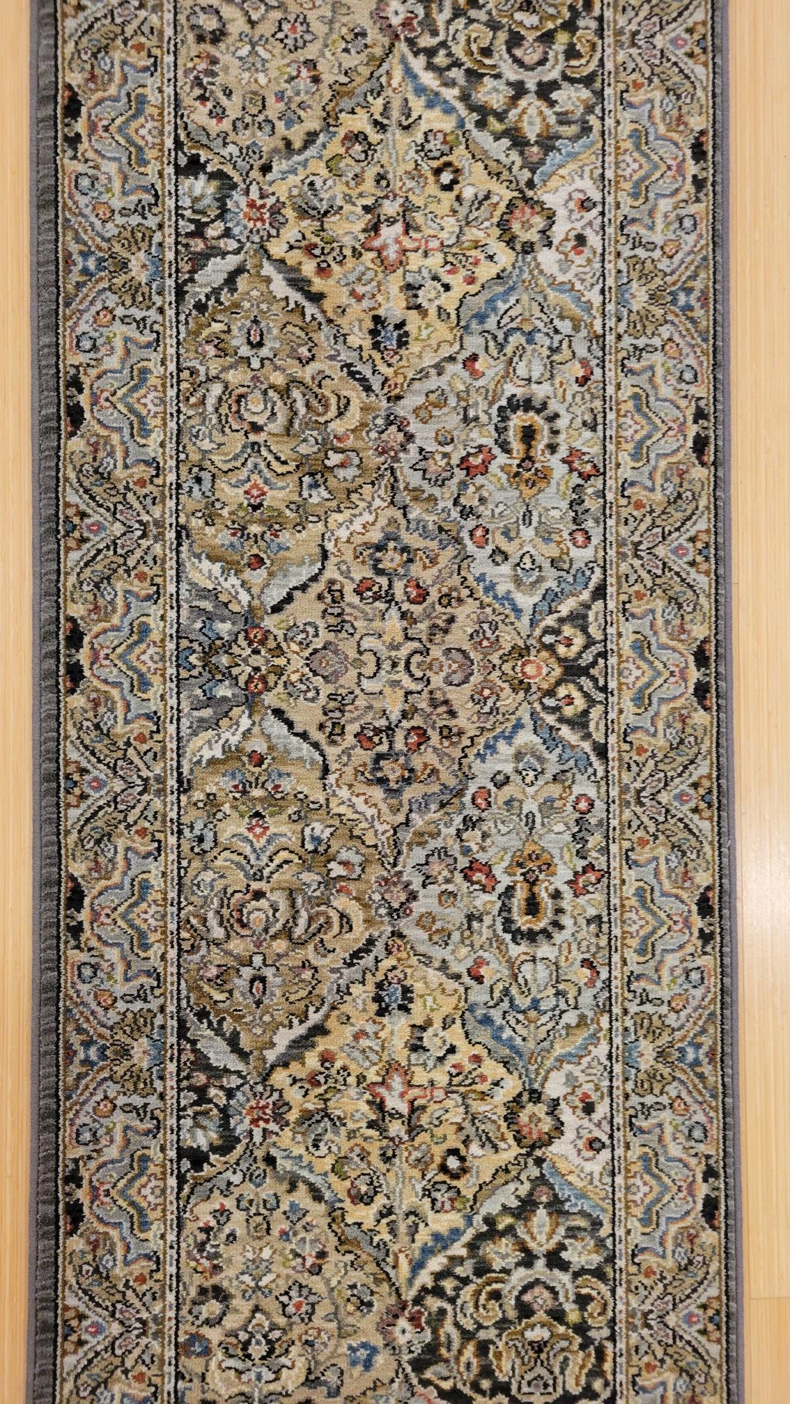 NEW Karastan Original Kirman Granite Size 2.6 X 8.6