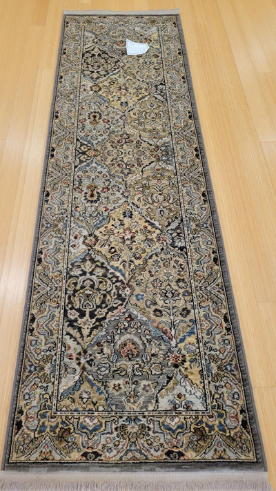 NEW Karastan Original Kirman Granite Size 2.6 X 8.6