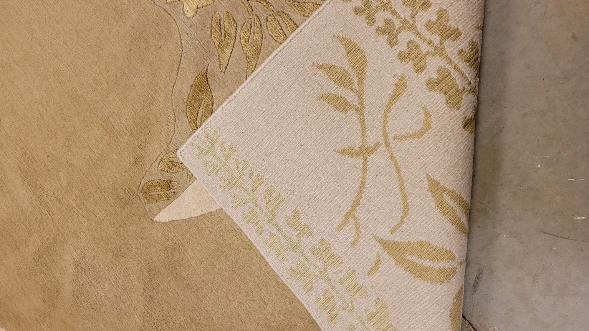 Indo Erased Wool and Silk 8.10x12