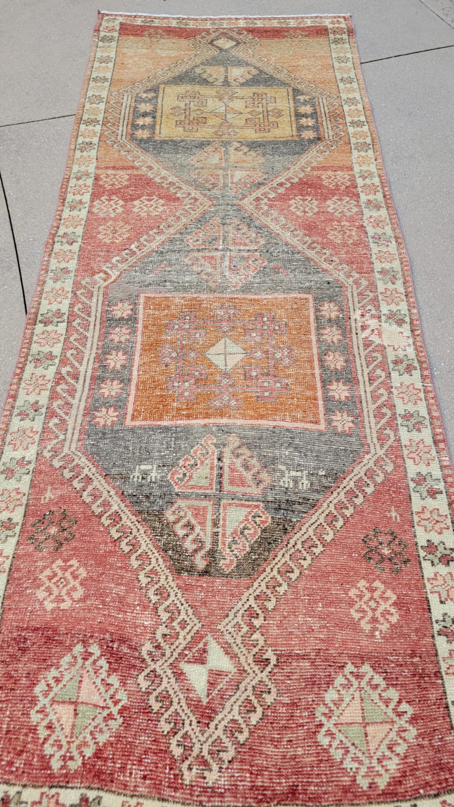 Vintage Turkish Anatolian 3.4 X 9