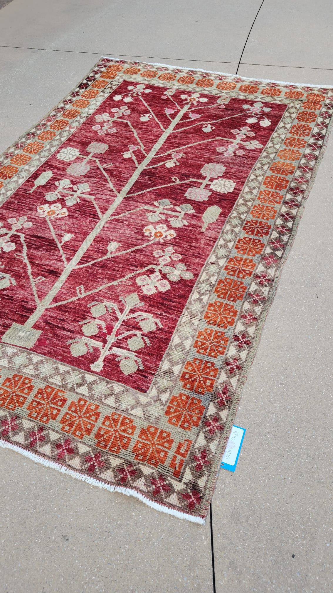 Afghan Oushak  4.8 X 7.5