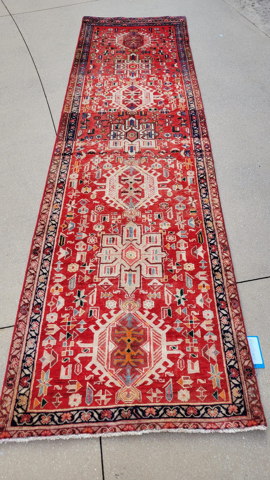 Vintage Persian Karajeh 3 X 10.3