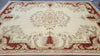 AFGHAN AUBUSSON SIZE 9.10x13.9