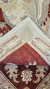 AFGHAN AUBUSSON SIZE 9.10x13.9