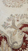 AFGHAN AUBUSSON SIZE 9.10x13.9