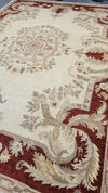 AFGHAN AUBUSSON SIZE 9.10x13.9