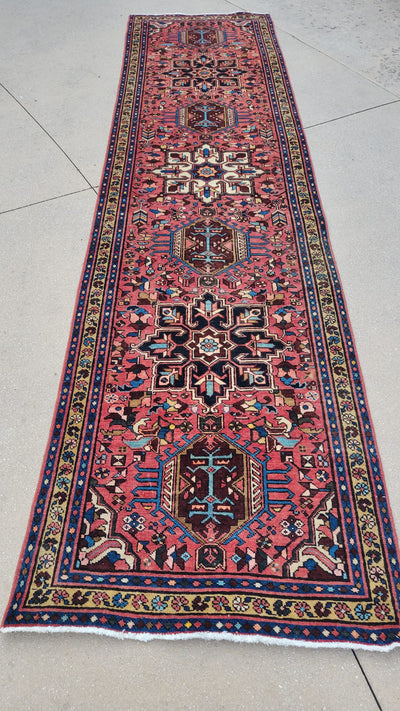 Persian Heriz  3.4x12.9