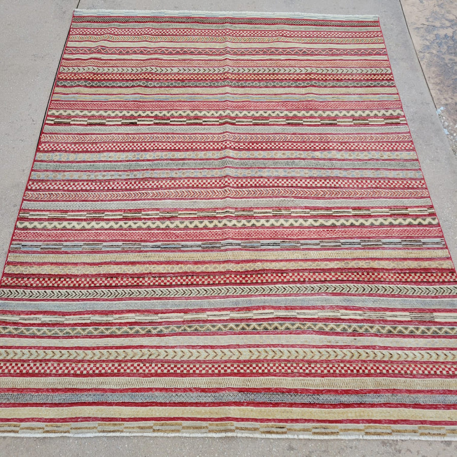 AFGHAN CONTEMPORARY 5.6 X 7.1