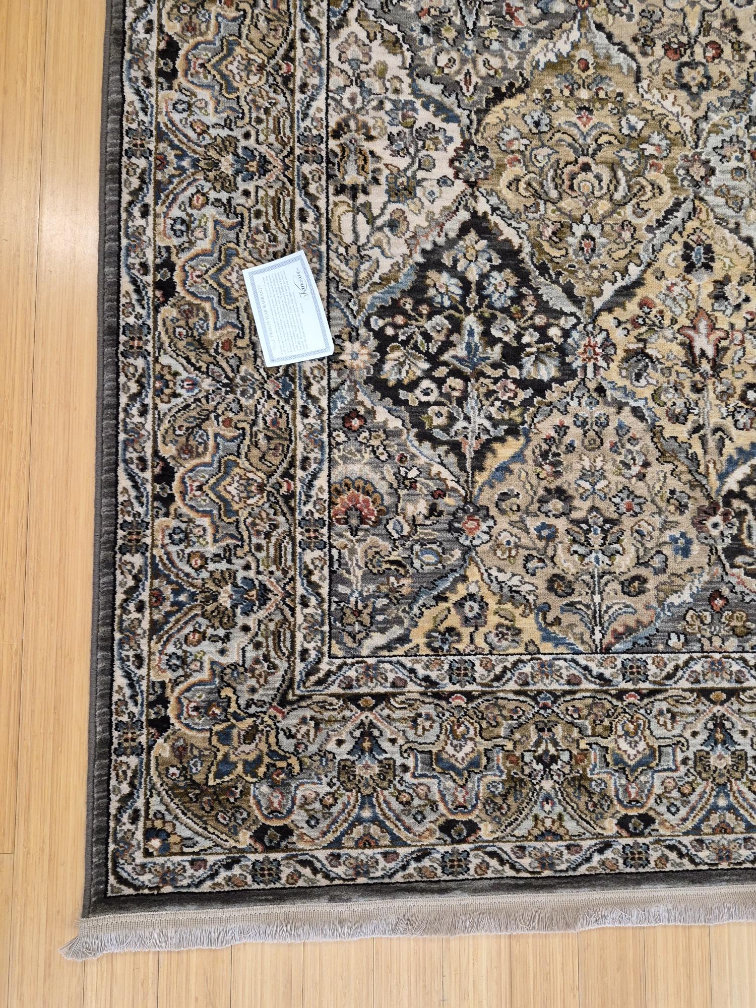 NEW Karastan Original Kirman Granite Size 4.3 X 6