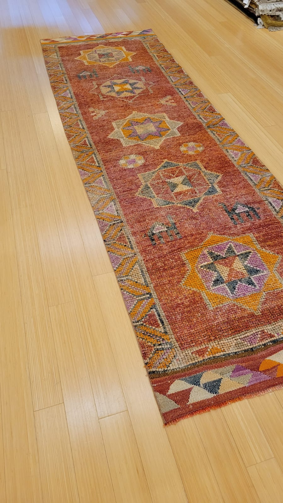 VINTAGE TURKISH HERKI 2.8 X 10.2