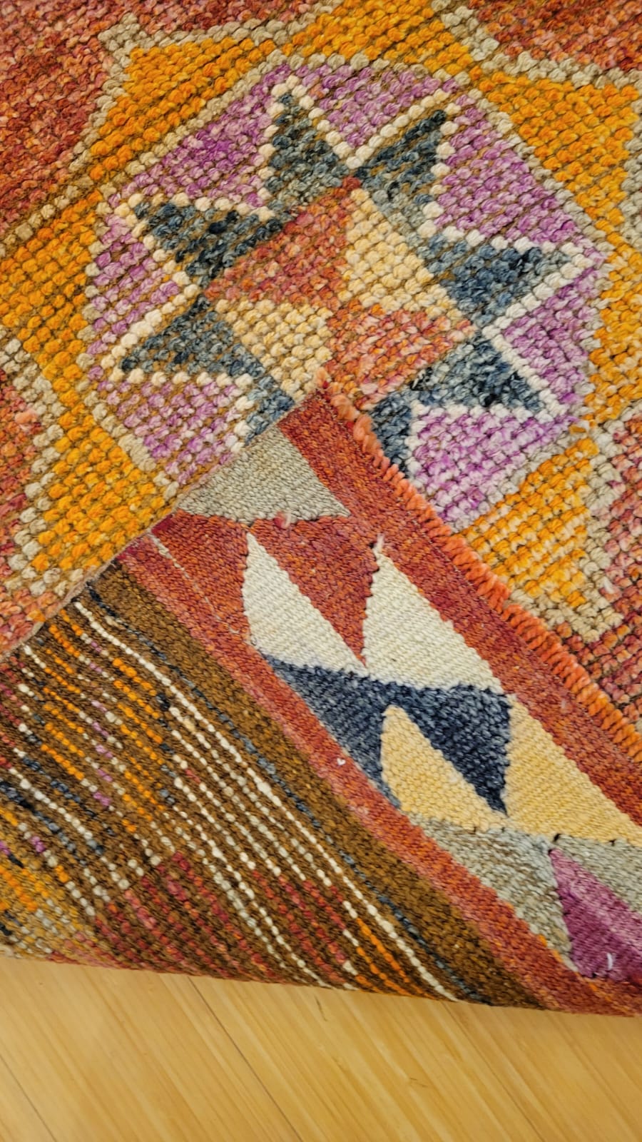 VINTAGE TURKISH HERKI 2.8 X 10.2